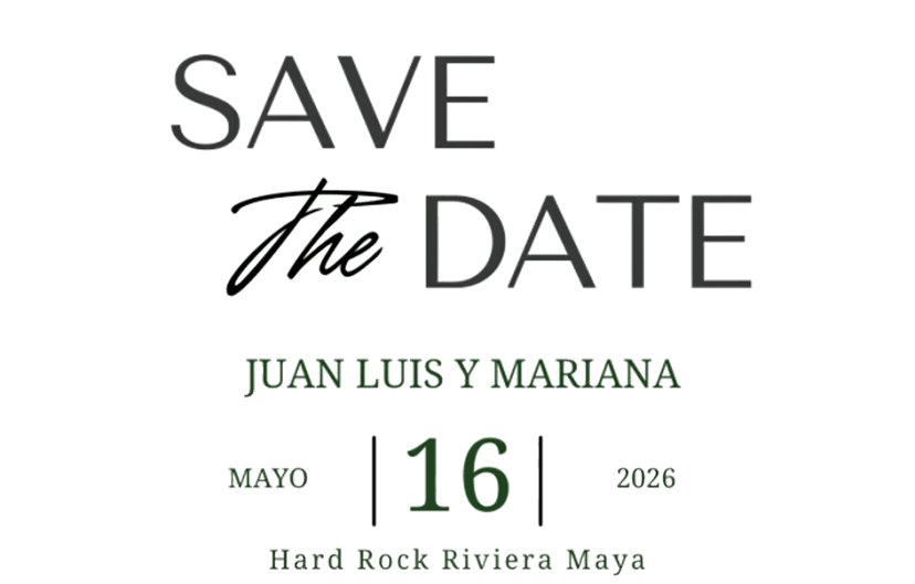 Save the Date